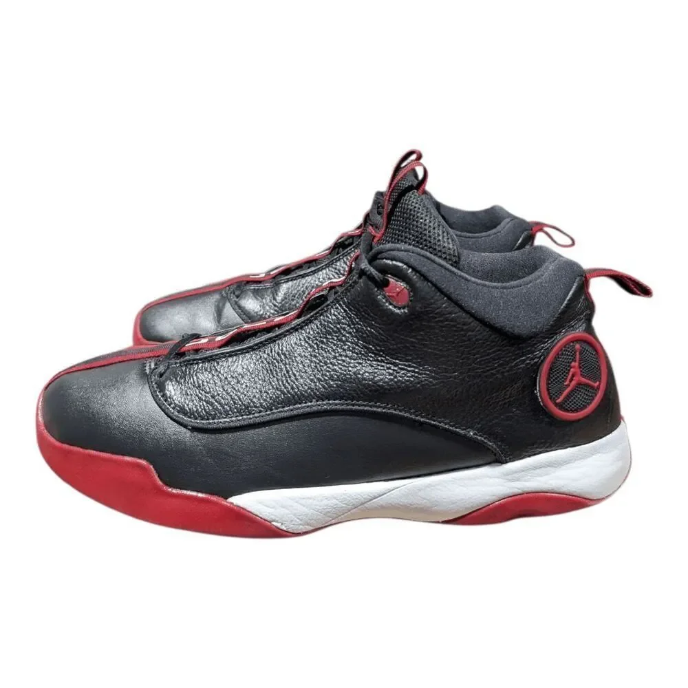 NIKE Air Jordan Jumpman Pro Quick 'Black/White-Gym Red' Sneakers Size 13